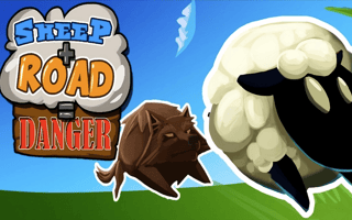 Sheep + Road = Danger