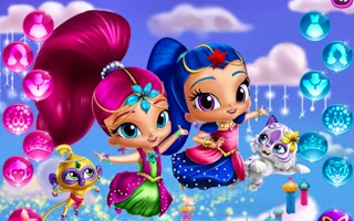 Shimmer And Shine Dressup game cover