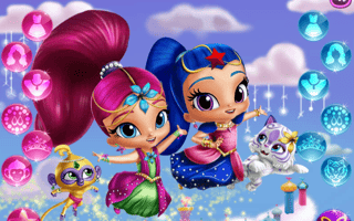 Shimmer And Shine Dressup game cover