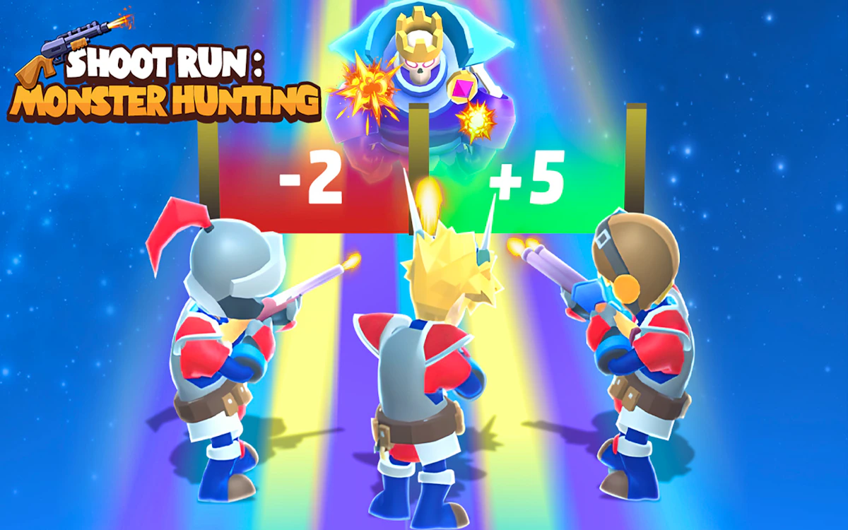 Play Shoot Run Monster Hunting — free online Shooter game