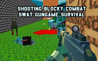 Shooting Blocky Combat Swat Gungame Survival