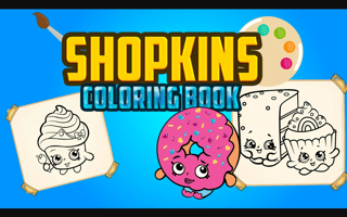 Shopkins Coloring Book game cover