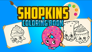 Shopkins Coloring Book game cover