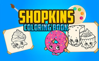 Shopkins Coloring Book