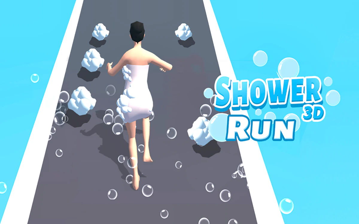 Play Shower Run 3D — free online Casual game