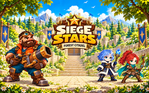 Siege Stars - Forest Citadel game thumbnail