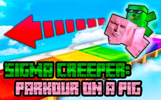 Sigma Creeper: Parkour On A Pig game cover