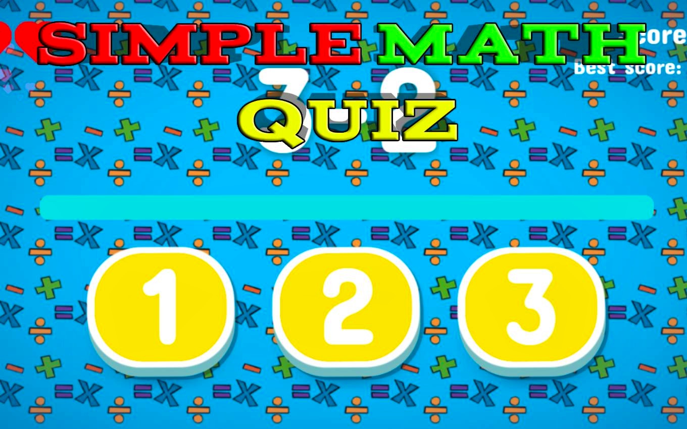 Simple Math Quiz