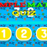 Simple Math Quiz