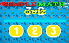 Simple Math Quiz