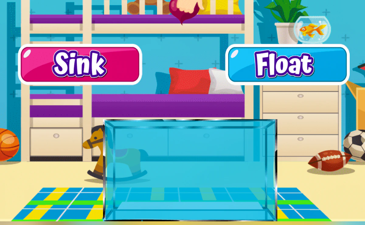 Play Sink or Float — free online Kids game