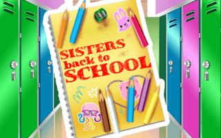 Sisters Back To School game cover