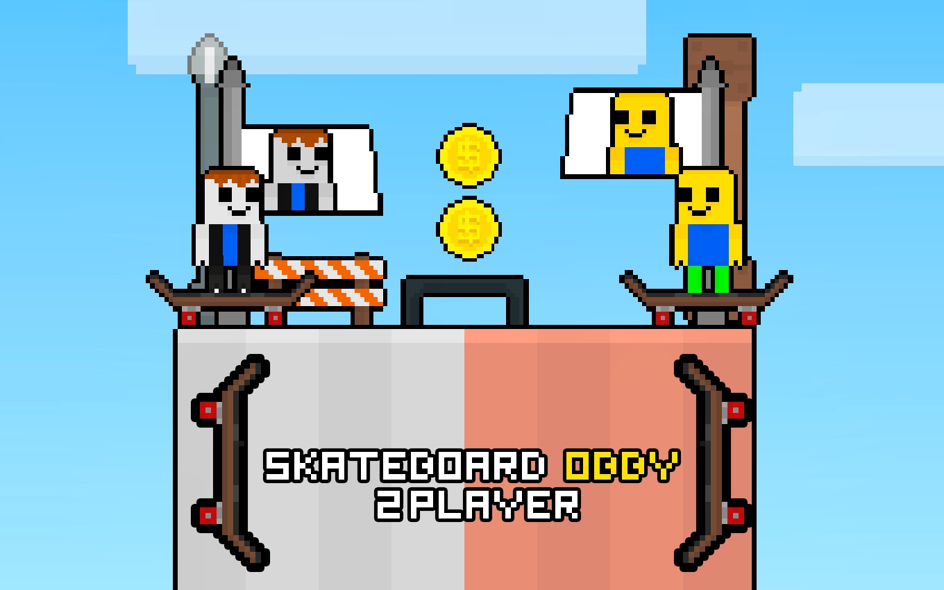 Skateboard Obby 2 Player