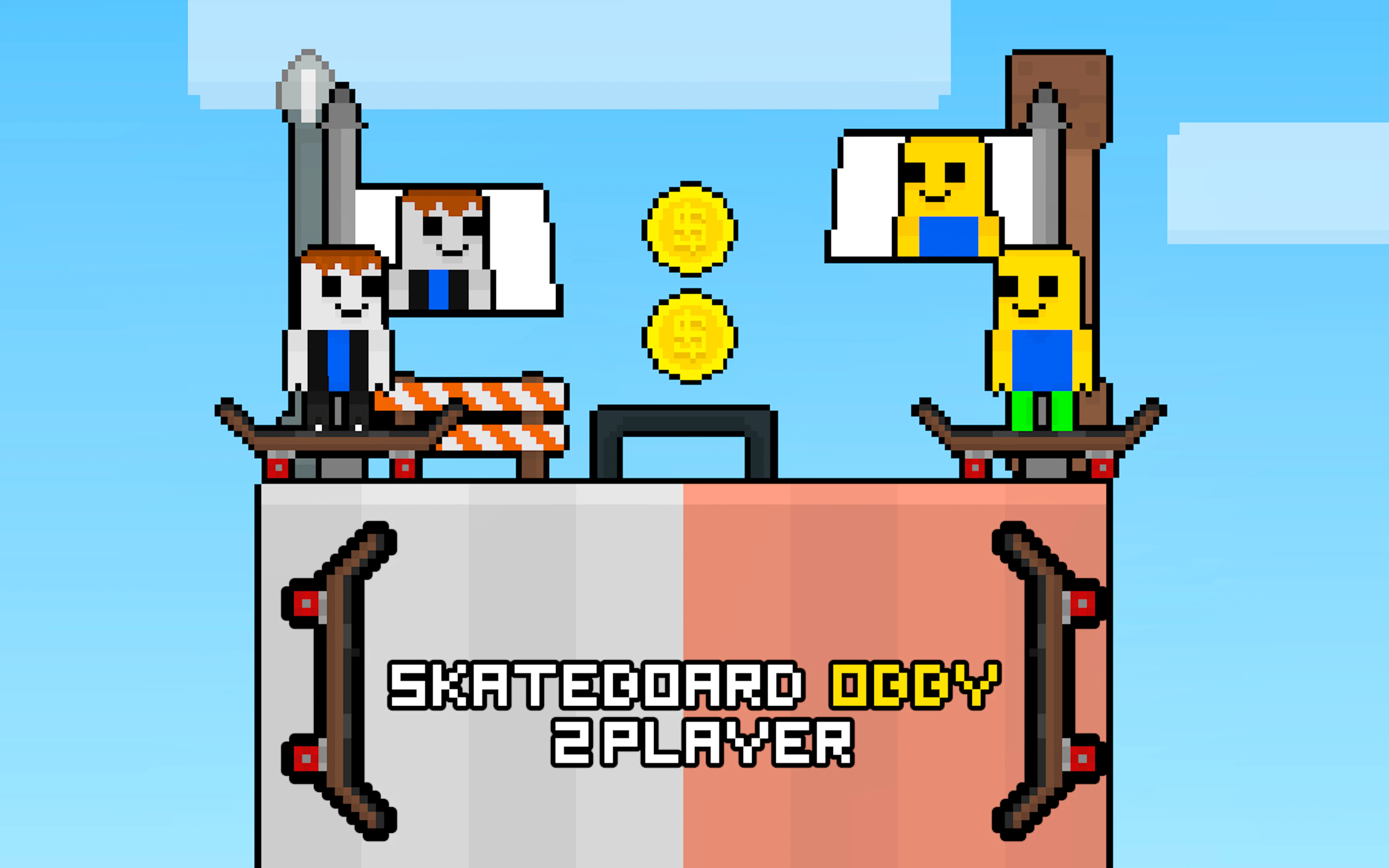 Skateboard Obby 2 Player