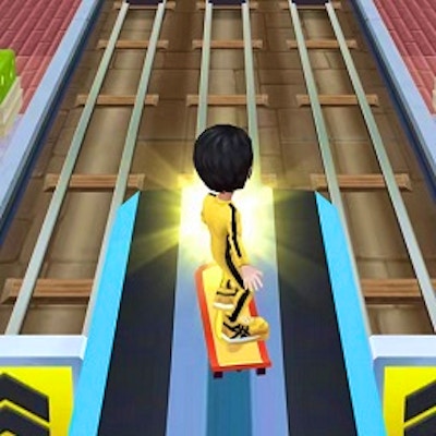 Skateboard Run By Gamepix