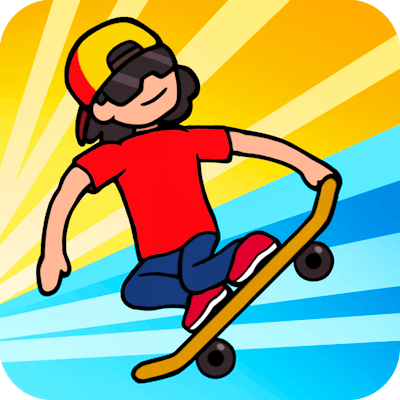 Skateboard Wheelie By Gamepix
