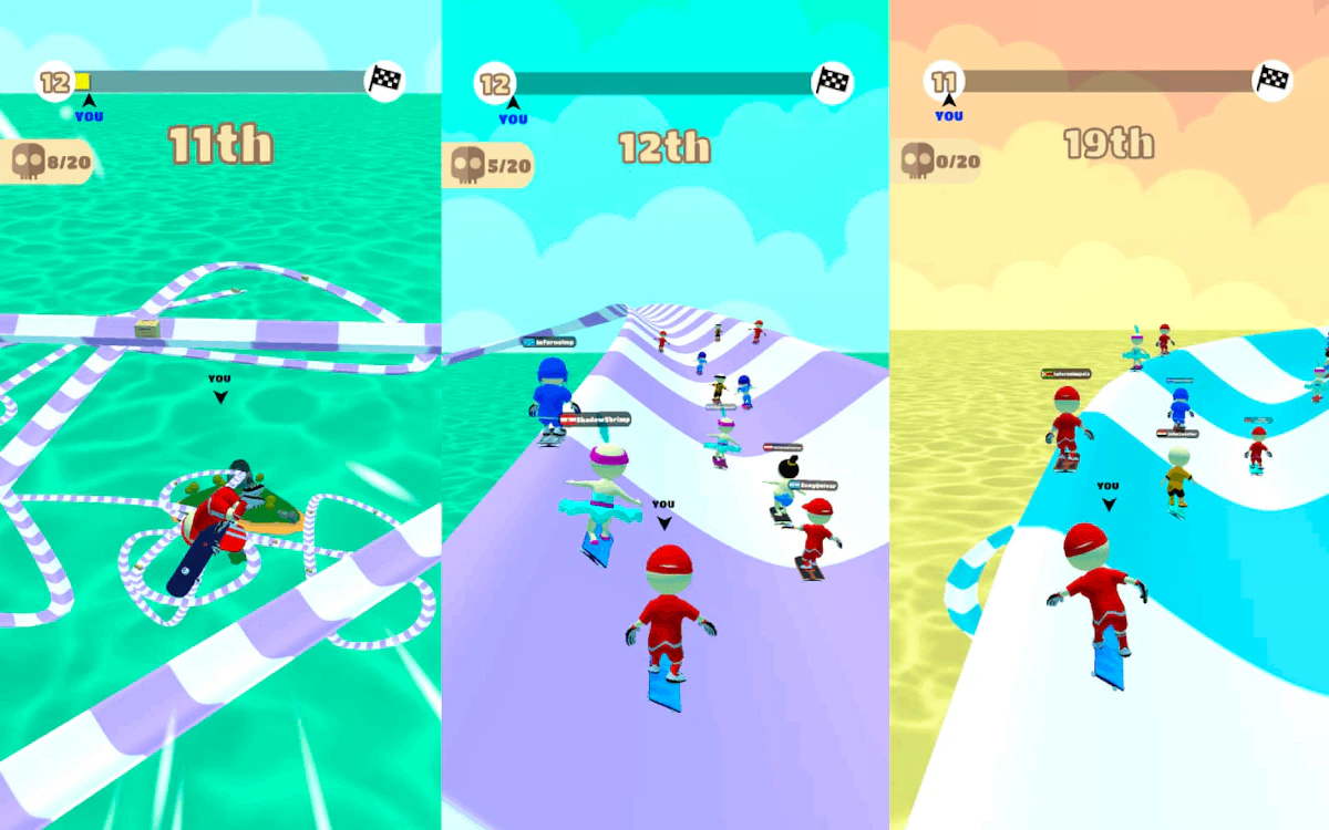 Play Skating Park IO — free online Skateboard game