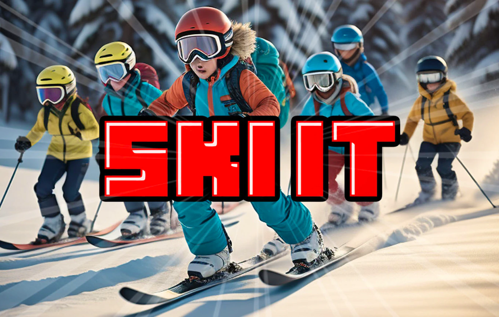 Ski It — free online sports game on Glaze Games