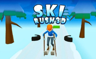 Ski Rush 3d game cover