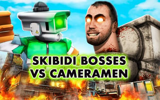 Skibidi Bosses Vs Cameramen game cover