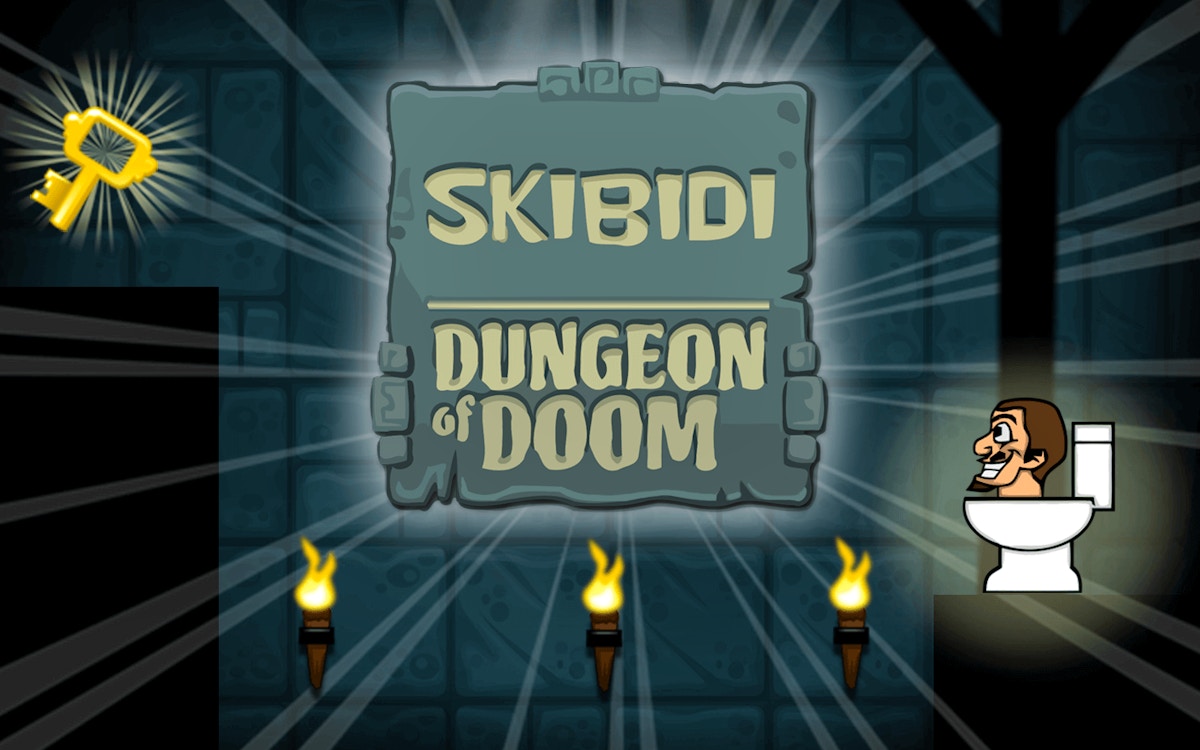Skibidi dungeon of doom play now on gamepix