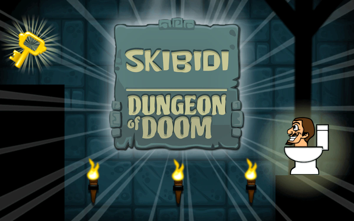 Play Skibidi Dungeon Of Doom — free online Skibidi Toilet game