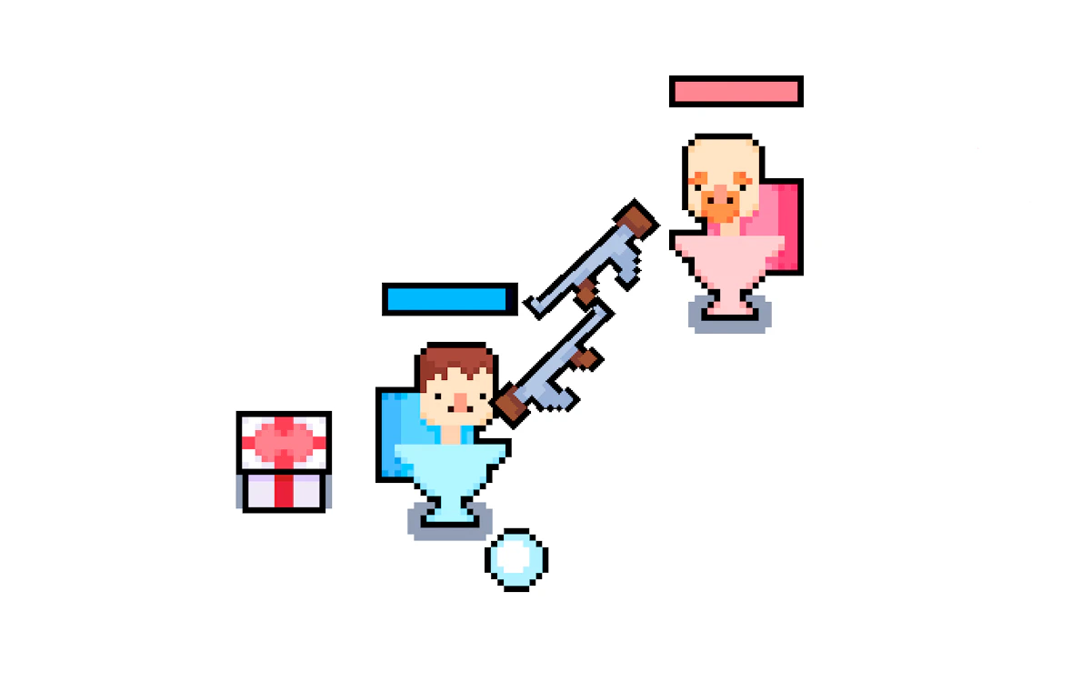 Play Skibidi Fight — free online Two Player game