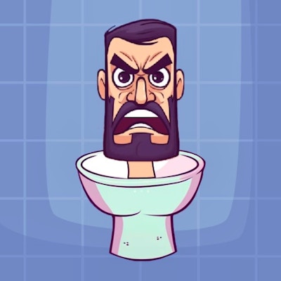 Skibidi Head Roll By Gamepix