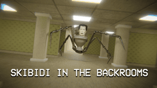 Skibidi In The Backrooms game cover