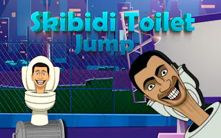 Skibidi Toilet Jump Challenge — free online arcade game