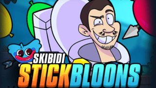 Skibidi Stickbloons game cover