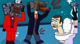 Skibidi Toilet and Titans