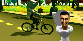 Skibidi Toilet Bike Riding thumbnail