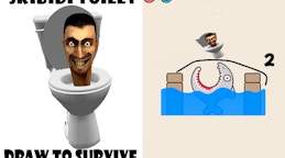 Skibidi Toilet Draw to Survive