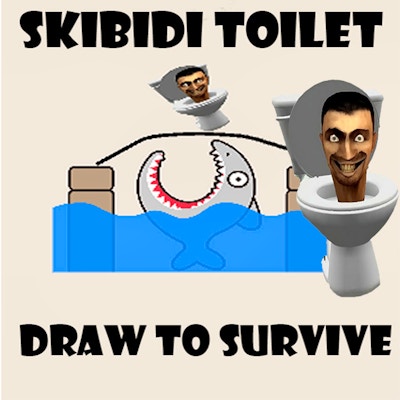 Skibidi Toilet Draw to Survive By Gamepix