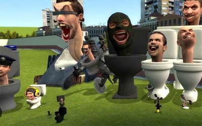 Skibidi Toilet Five Difference 2 By Gamepix