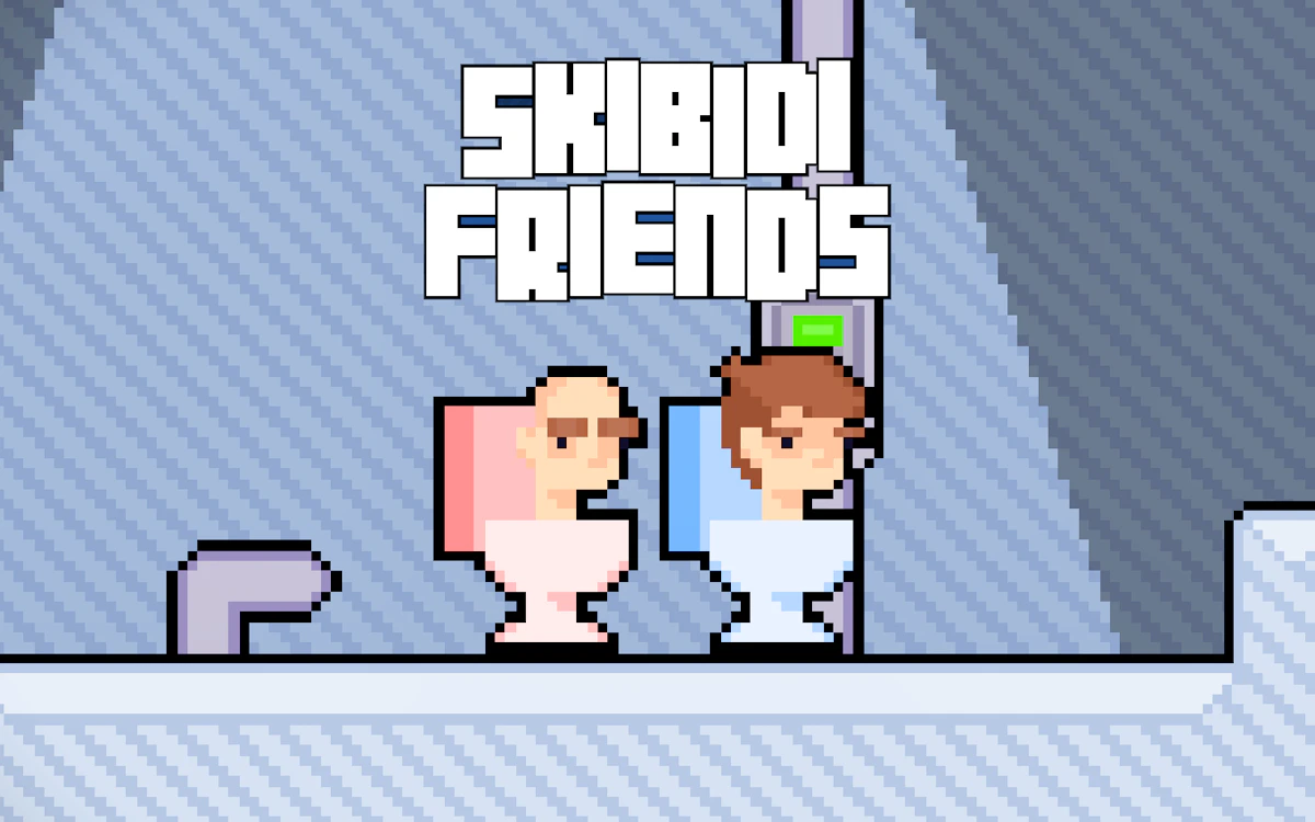 Play Skibidi Toilet Friends — free online Two Player game