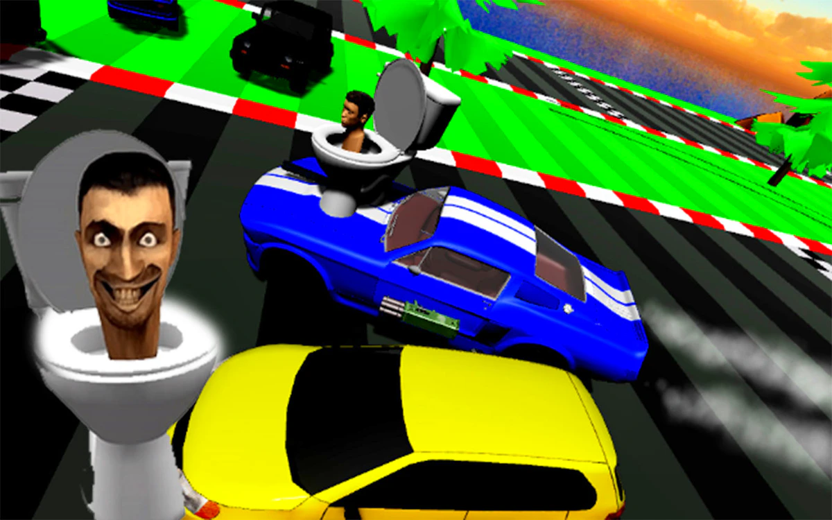 Play Skibidi Toilet GT Drag Championship — free online Action game