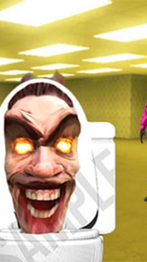 Skibidi Toilet in Squid Game Backrooms