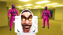 Skibidi Toilet in Squid Game Backrooms