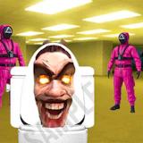 Skibidi Toilet in Squid Game Backrooms