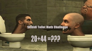 Image for Skibidi Toilet Math challenge