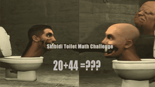 Skibidi Toilet Math Challenge