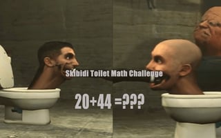 Juega gratis a Skibidi Toilet Math challenge