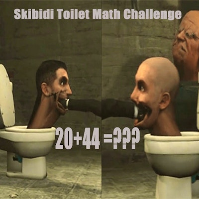 Skibidi Toilet Math challenge By Gamepix