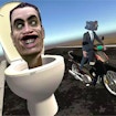 Skibidi Toilet Moto Bike Racing 2 banner