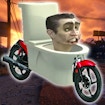 Bike Stunt skibidi Toilet banner