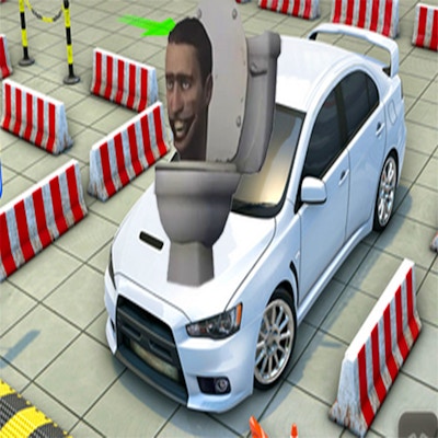 Skibidi Toilet Parking Car By Gamepix