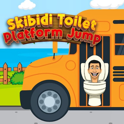 Skibidi Toilet Platform Jump By Gamepix