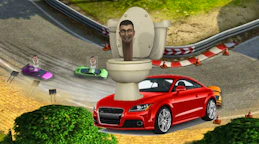 Skibidi Toilet 竞速多人游戏 (Skibidi Toilet Racing Multiplayer)